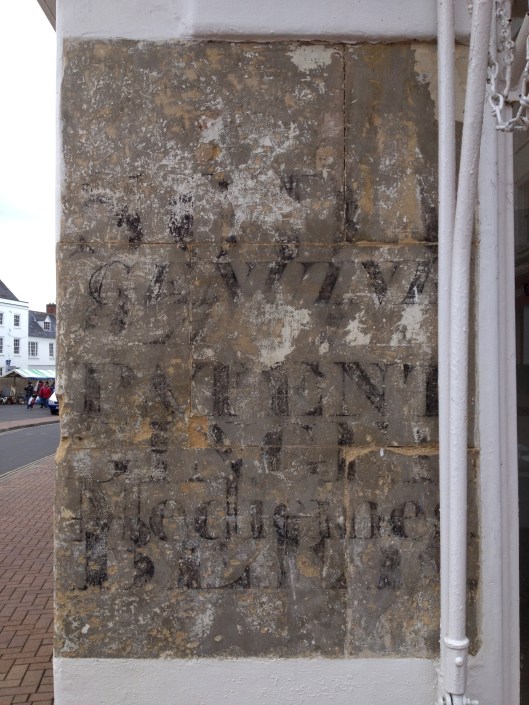 Ghost sign, vacant commercial property, Market Square, Banbury (Photo credit: johnfield1)