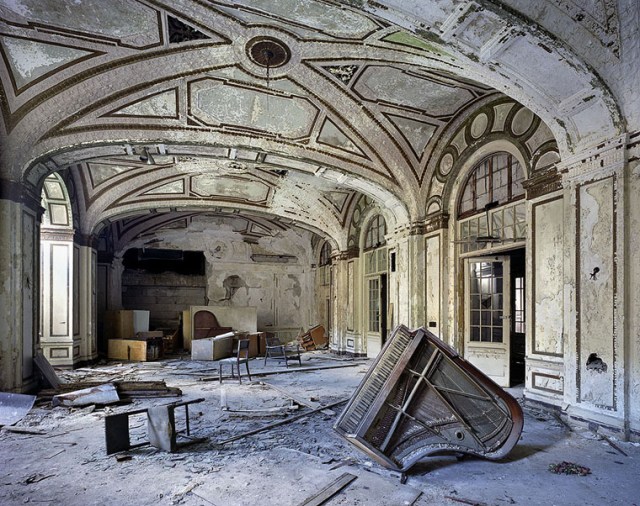 'Ballroom, Lee Plaza Hotel,' from The Ruins of Detroit (Photo credit: Yves Marchand & Romain Meffre - used with permission)