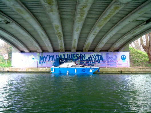 Donnington Bridge - My mother lives in Fallujah (photo credit: johnfield1)