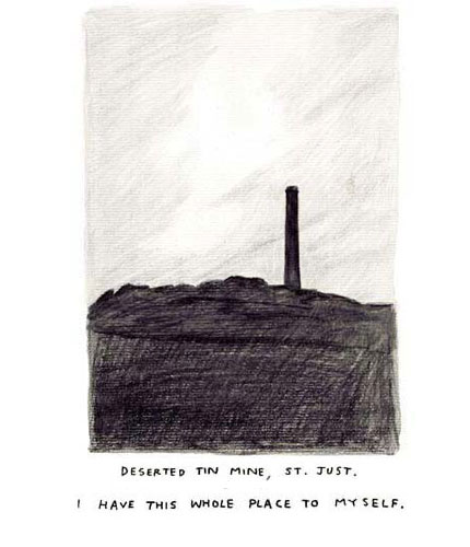 Deserted tin mine, St Just. I have this whole place to myself (photo credit: Peter James Field)