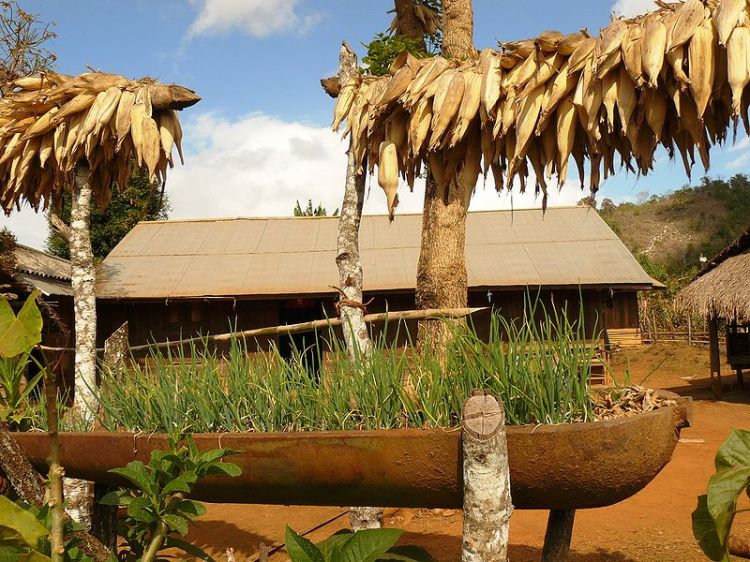 Shell casing, Phonsavan, Laos (Photo credit: Wikipedia)