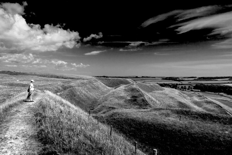 Ramparts Maiden Castle – Dorchester, Dorset (Photo credit: Tudor Barker)