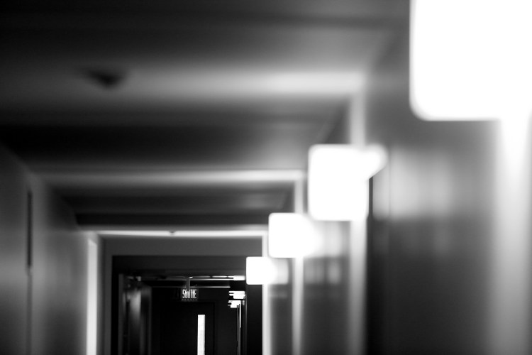 Black and white lights corridor indoors (Photo credit: pexels.com)